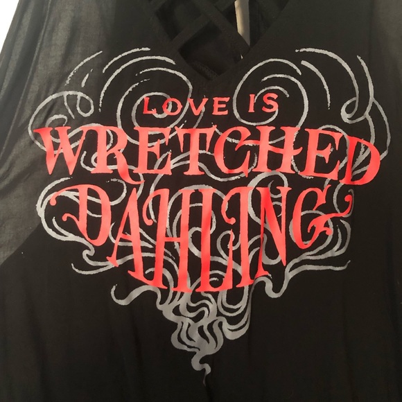 Torrid Disney Villains Blouse size 3 - Picture 3 of 4